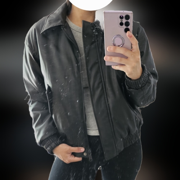 ASOS Jackets & Blazers - Asos faux leather bomber jacket